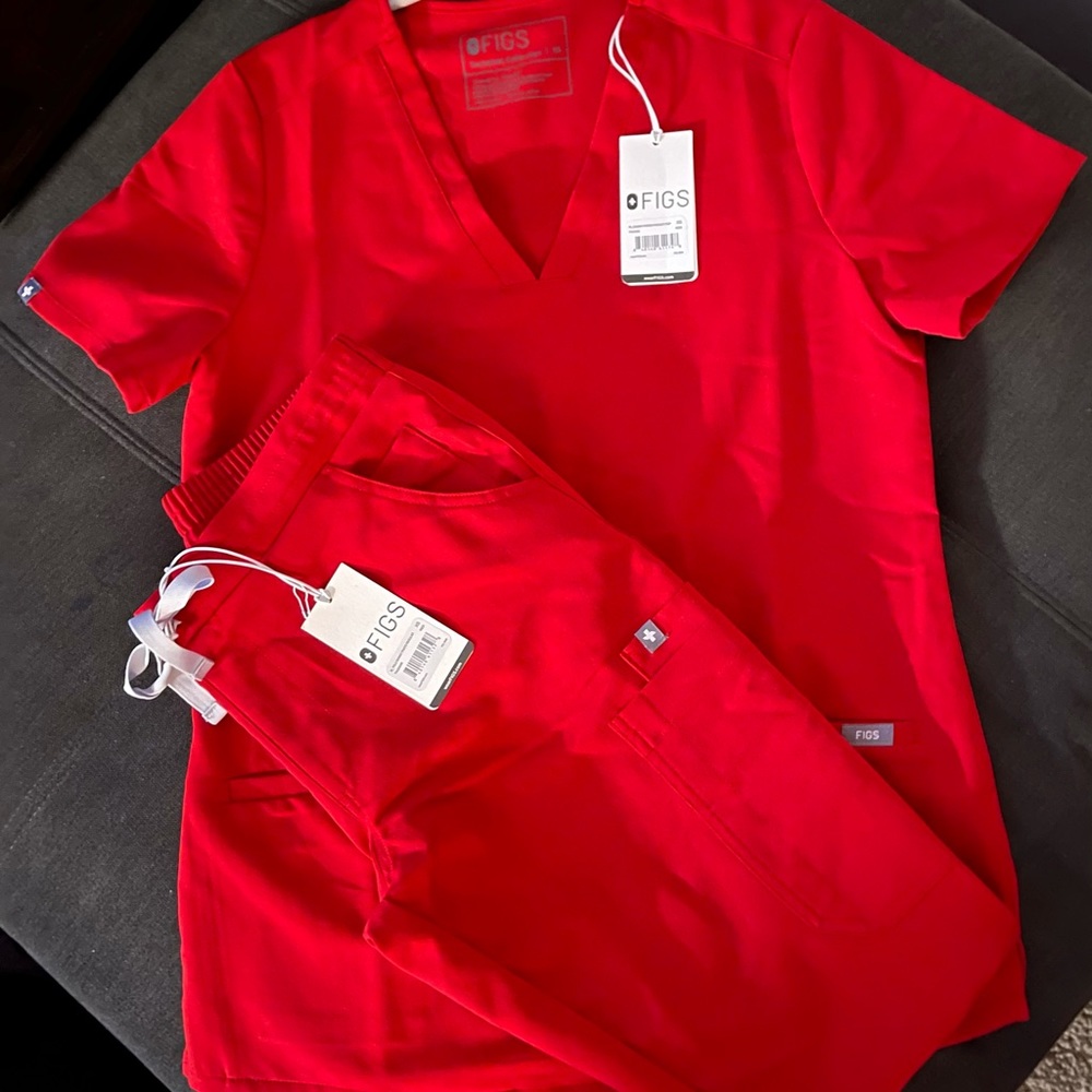 Figs Winning Red Set XS